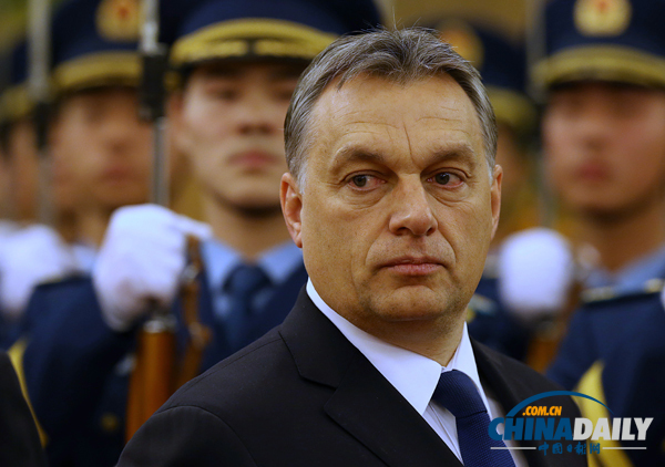 李克強舉行歡迎儀式歡迎匈牙利總理歐爾班訪華