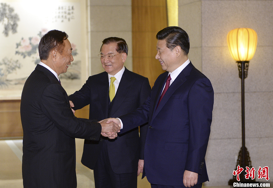 習(xí)近平總書(shū)記會(huì)見(jiàn)連戰(zhàn)一行