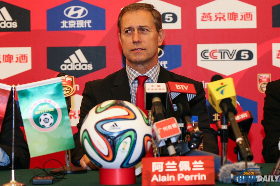 足協宣布佩蘭正式出任中國男足國家隊主教練