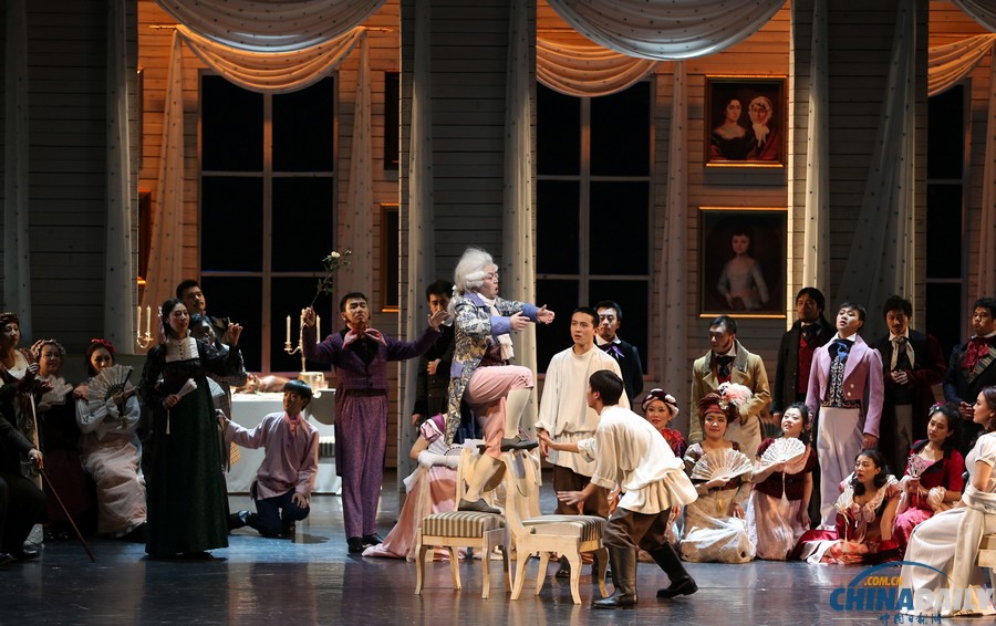 歌劇《奧涅金》首演在即 俄羅斯組演員將率先登場