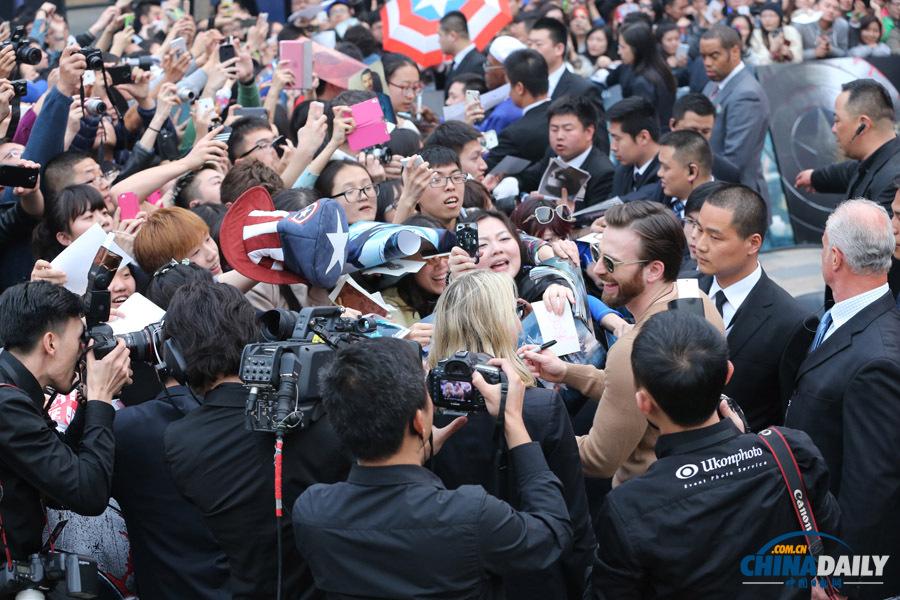 《美國隊長2》主創(chuàng)訪華