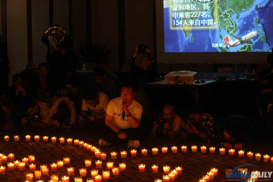 馬航MH370失聯客機整月 家屬為親人祈福守望