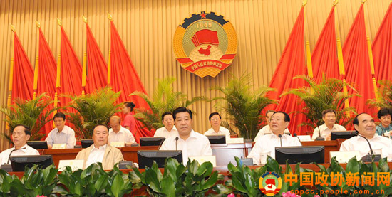 政協(xié)十一屆常委會舉辦第十次學習講座 賈慶林主持