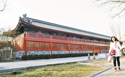 北京地安門雁翅樓復建完工 解放后曾被拆除(圖)