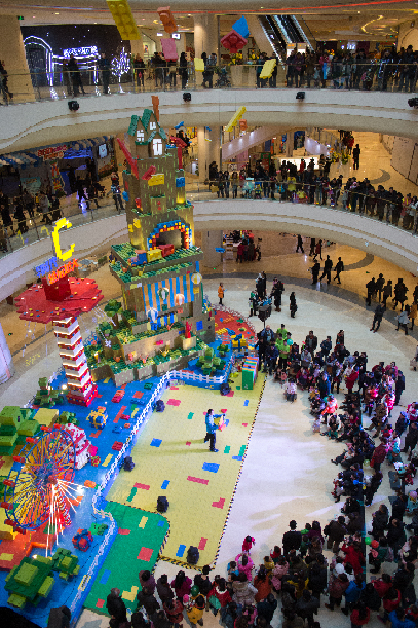 重慶時代天街新開C館 各式親子游樂設施供父母選擇