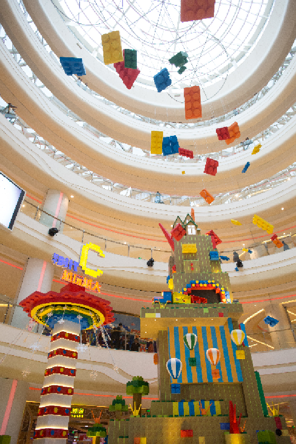 重慶時代天街新開C館 各式親子游樂設(shè)施供父母選擇