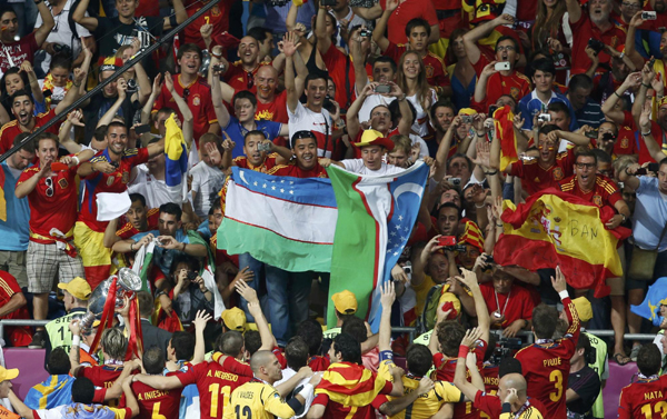 歐洲杯：西班牙4:0完勝意大利衛冕冠軍