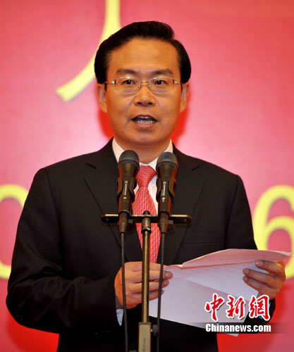 蘇樹林當選福建省長 曾供職于大慶油田(圖)