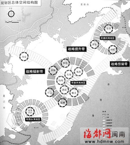 環泉州灣區是未來中心市區 開發利用地下空間