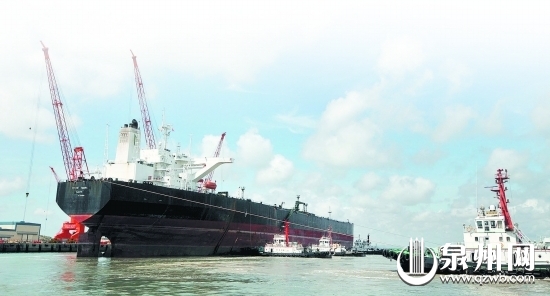泉州船廠首次承接維修30萬噸超級油輪（組圖）