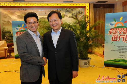 “推動生態(tài)文明建設”采訪團專訪漳州市委書記