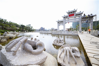 萬寶山公園建設收尾