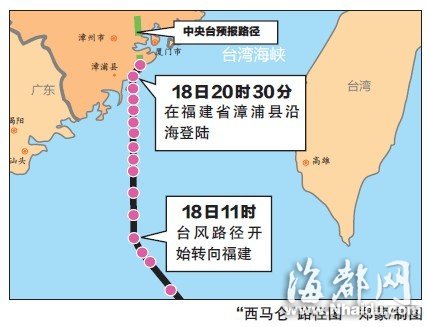 “西馬侖”昨晚登陸漳浦 尤權(quán)蘇樹(shù)林作重要批示