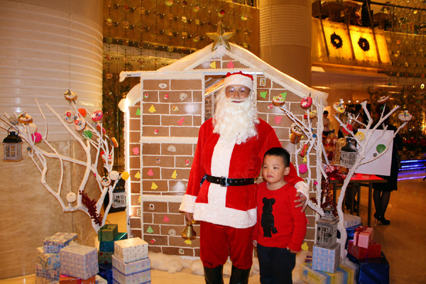 廈門(mén)喜來(lái)登酒店溫馨圣誕點(diǎn)燈儀式