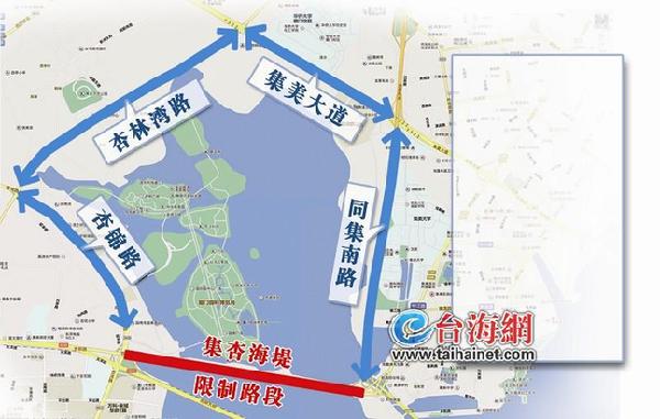 因地鐵施工需要 4月12日起集杏海堤禁大貨車通行