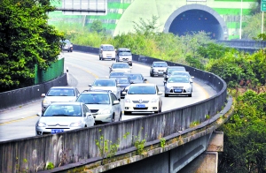 車主錯峰回程 各入省通道未出現嚴重擁堵