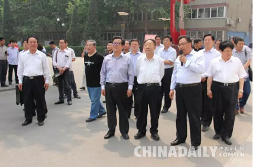 河北省委原書記、省關工委主任葉連松來邯鄲永年調研工作