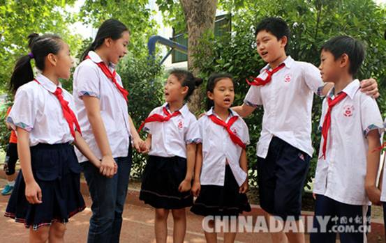 邯鄲叢臺區外國語小學“焦點訪談” 學生們直呼“取得真經”