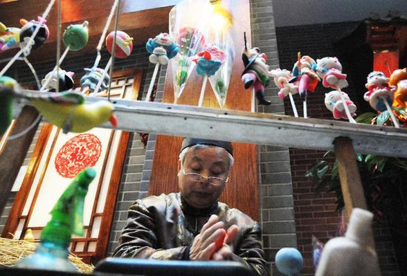 哈爾濱“關東古巷”重溫老東北民俗風情