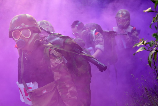 武警湖北總隊(duì)開(kāi)展特戰(zhàn)集訓(xùn)（圖）