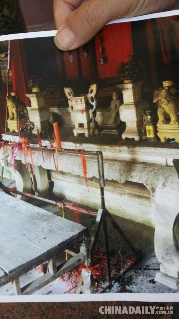 宗祠內鎮祠之寶被盜 大冶警民四赴湖南尋回失竊文物