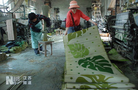 藺草飄香 出口創收