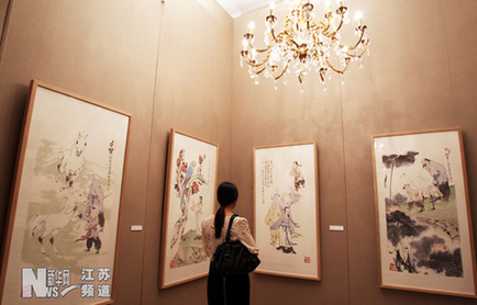 范曾畫展揭開巴黎江蘇文化年南通文化節帷幕