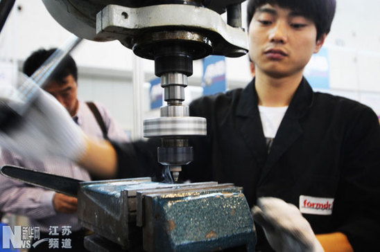 2012中國(guó)（南京）國(guó)際金屬加工展覽會(huì)開(kāi)幕