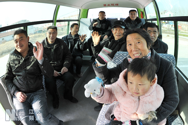 江蘇贛榆“鎮村公交”試點投運