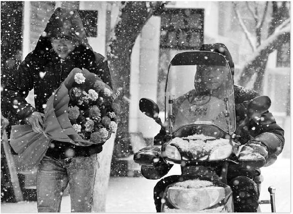 雪后遼寧大幅降溫 沈城迎今年最強冷空氣