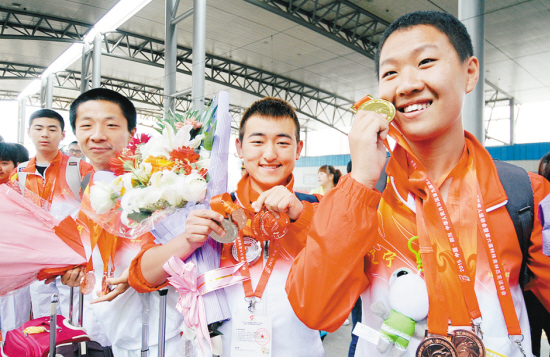 沈陽：特奧會29人摘59塊獎牌