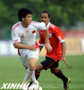 足球——濰坊杯：中國國家青年隊(duì)晉級(jí)決賽
