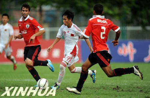 足球——濰坊杯：中國國家青年隊晉級決賽