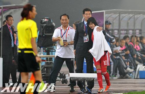 奧運會女足亞洲區預選賽：中國隊不敵日本隊