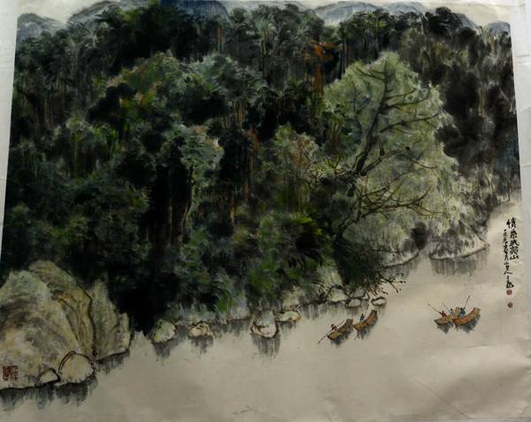 “農人夢”——趙言斌畫展在山東美術館舉行