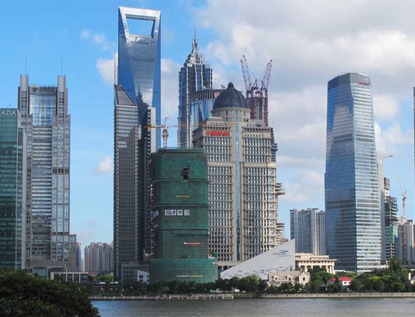 中國金融信息中心主體結構順利竣工