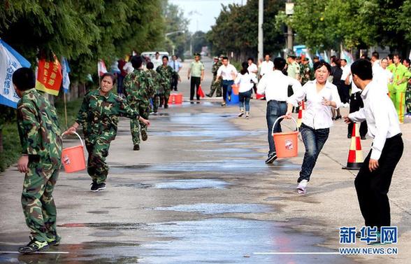 上海舉行旅游飯店消防安全技能比賽