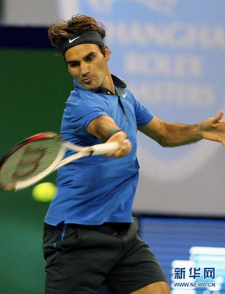 上海網(wǎng)球大師賽費德勒、默里、焦科維奇晉級八強