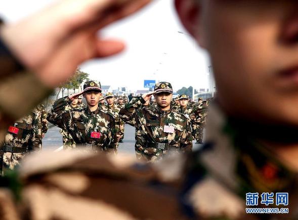 數(shù)九寒天訓(xùn)練忙