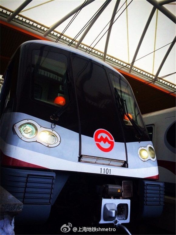 滬迪士尼地鐵列車不萌 回應：是11號線一部分|圖