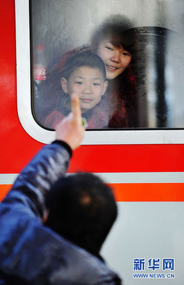 家的召喚 2011年春運讓你動容的瞬間