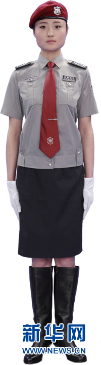 全國保安將換著新式服裝和統一標志(組圖)