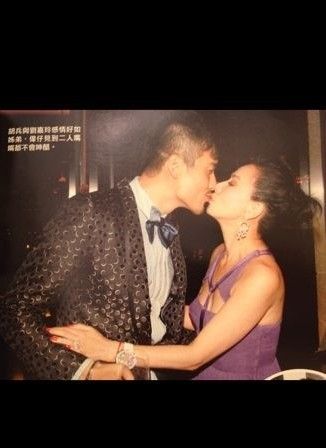 劉嘉玲自曝與胡兵激吻照