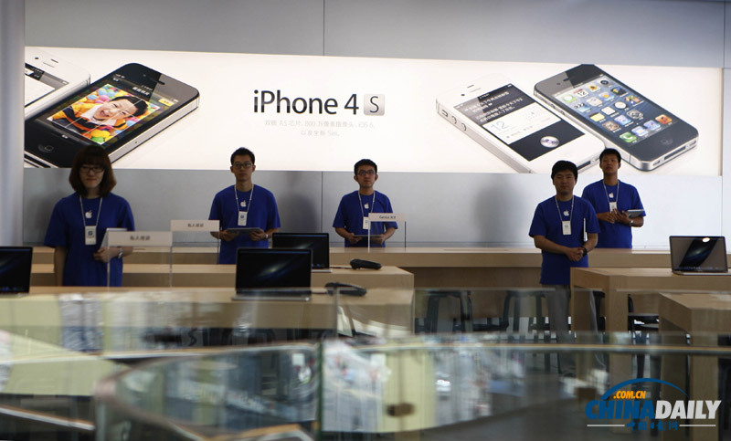 亞洲最大蘋(píng)果直營(yíng)店落戶北京王府井