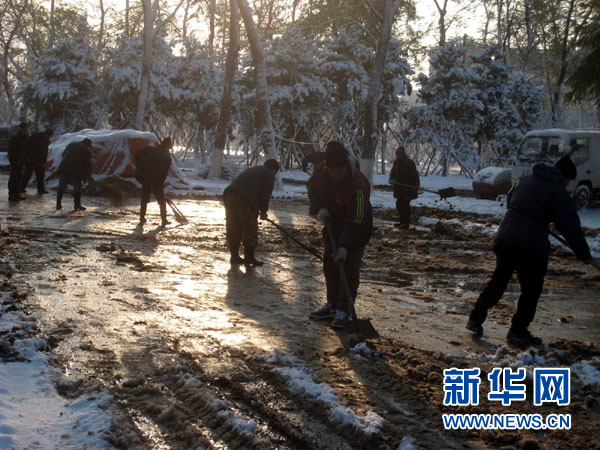 中國東北等地迎來強降雪 暴雪橙色預警發(fā)布