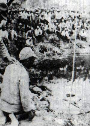 燭光紀念南京大屠殺75周年 老照片記錄日本獸性