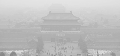 中央氣象臺繼續發布霧霾黃色預警 多地遭遇嚴重污染