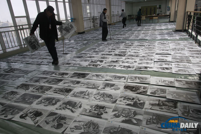 探秘藝考閱卷全過程