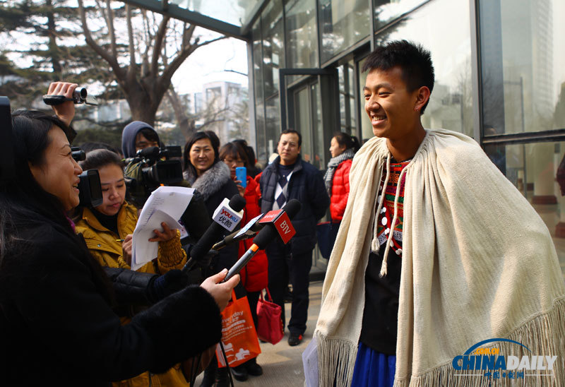 北影表演系初試拉開帷幕 錄取比例1:60