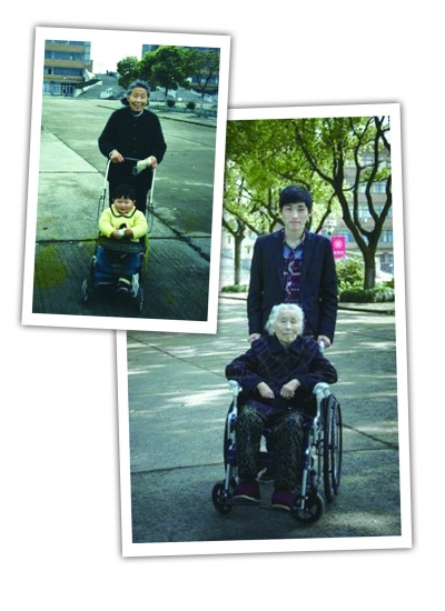 小伙曬和奶奶二十年前后對(duì)比照片 感動(dòng)網(wǎng)友